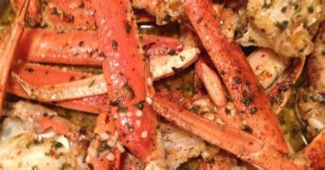 Crabs Garlic Butter Baked Crab Legs Raisa Moms Kitchen