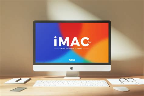 Free Workplace Imac Pro Mockup Psd For Ui Screens 50 Graphics