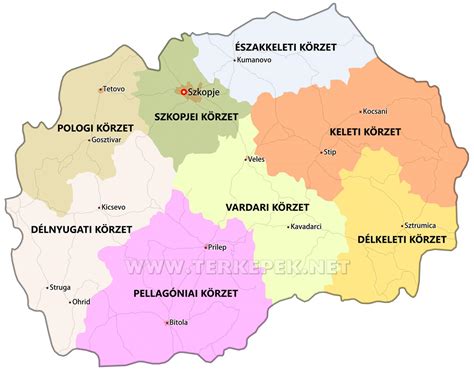 Created on tuesday, 13 april 2021 13:33. Észak-Macedónia térképek