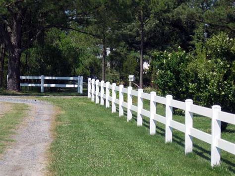 Decide for yourself by comparing the facts on our rails, pickets, and posts with any other products available on the market. Vinyl Ranch Rail Fence Installation | Anderson Fence Company