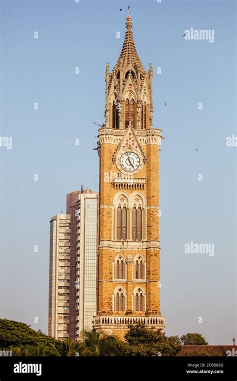 Rajabai Clock Tower Mumbai India Stock Photo Alamy