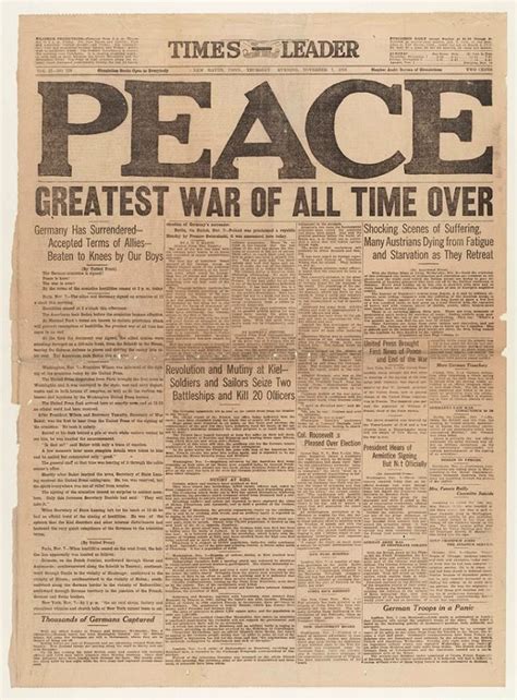 Headlines Of The Past 17 708×960 World War World War I History Magazine