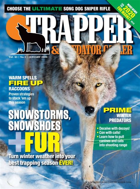 Trapper And Predator Caller Magazine Subscription Magazine