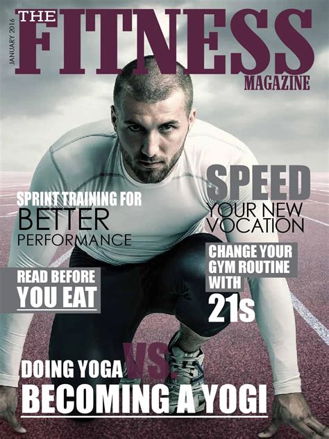 January Issue 2016 By The Fitness And Lifestyle Magazine Issuu