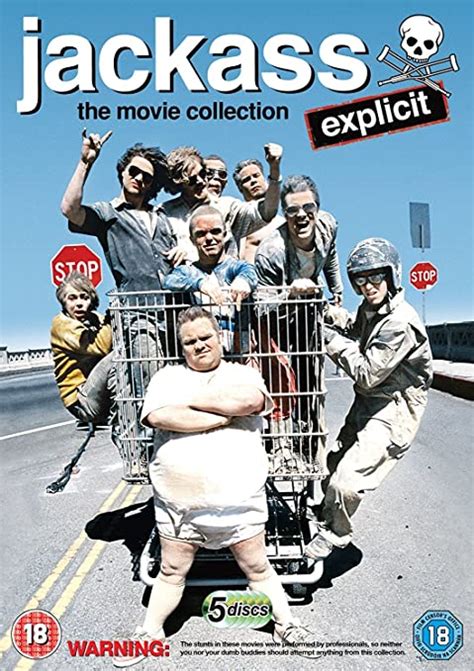 Jackass The Movie Collection [dvd] [2017] Uk Johnny Knoxville Bam Margera Steve O