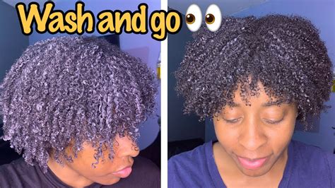 Wash And Go Attempt Type 4 Natural Hair Chit Chat Youtube