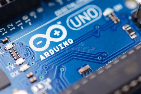 Arduino Uno Microcontroller Board Editorial Photo Image Of Printed