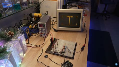 Resurrecting Pong One Jumper Wire At A Time Hackaday