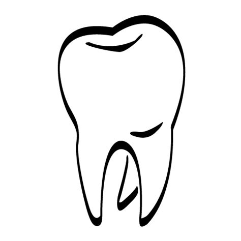 Teeth Outline Clipart Best