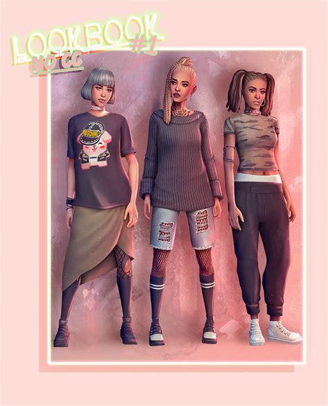 Sims 4 Lookbook 1 No Cc Micat Game