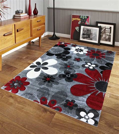 Southwestern 5x8 rugs will transport you to the sublime scenery of the desert with their distinctive motifs—no matter where you live. Renzo Collection Flowers In The Sky Design Area Rug Red ...