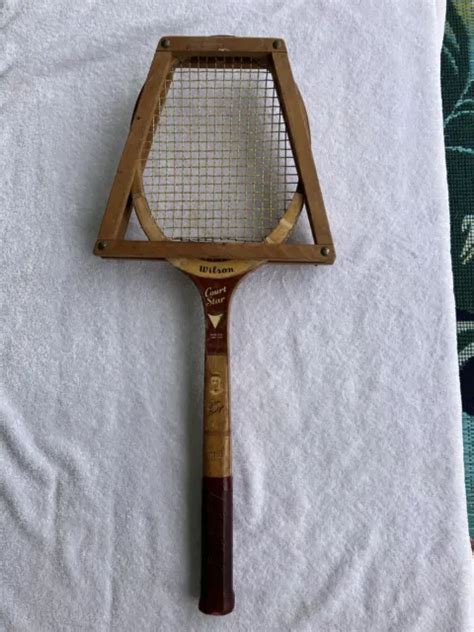 Vintage Wilson Tennis Racket Don Budge Famous Player Series Picclick