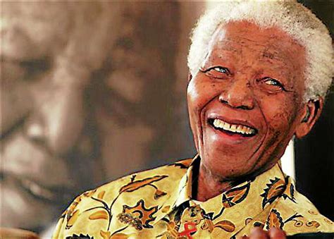 Human Rights Activist And Former South African President Nelson Mandela
