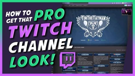 Customize Your Twitch Channel Like A PRO In Depth Step By Step Tutorial