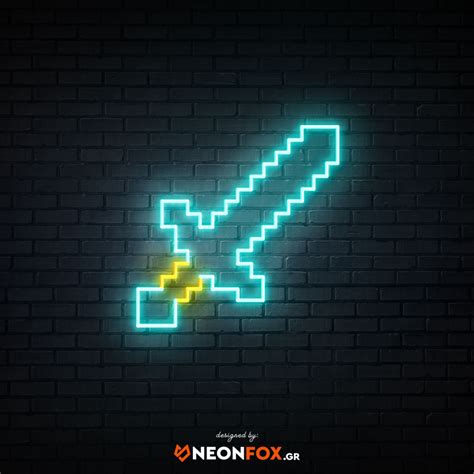 Minecraft Neon Led Sign