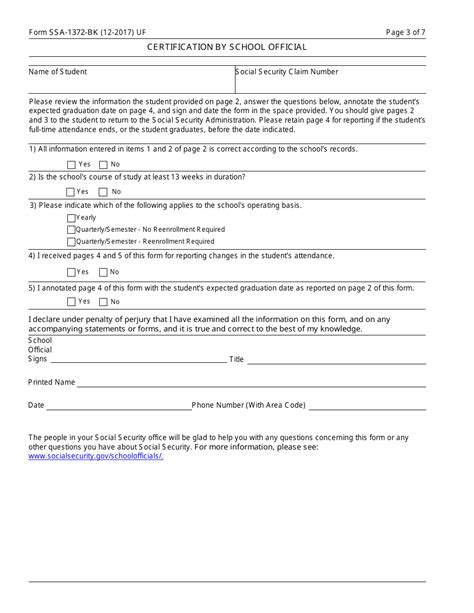 Form Fillable Form Ssa 1372 Bk Printable Forms Free Online