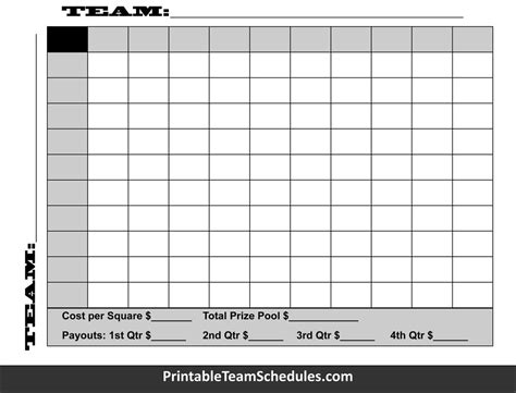 Weekly Football Pool Template Excel Natural Buff Dog