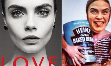 Cara Delevingne Covers Love Magazine Stars In Katie Grands Campaign