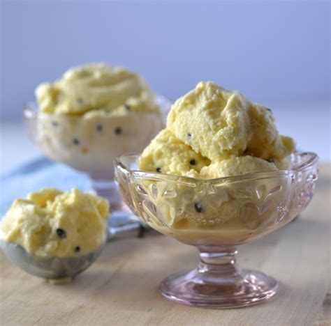 Pineapple Passionfruit Coconut Milk Ice Cream And A Giveaway