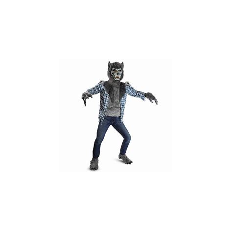 Spooktacular Creations Boy Howling Werewolf Deluxe Costume With Mask
