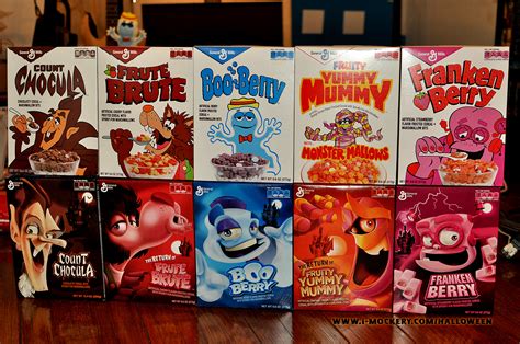 I Mockery Com A First Look At The Complete Retro Monster Cereal Box Collection From Target