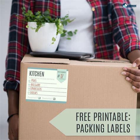 Download These Free Printable Moving Box Labels And Get Organized For
