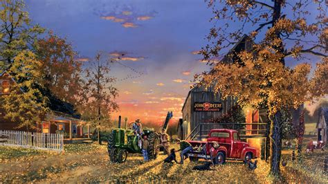 Free Download Dave Barnhouse Barnhouse Paintings Country Artistic Farm