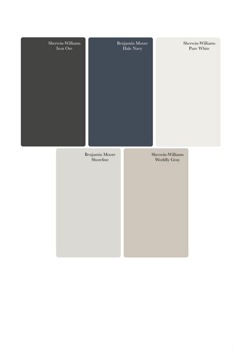 Colour Inspiration Benjamin Moore Sherwin Williams Paint Colors For