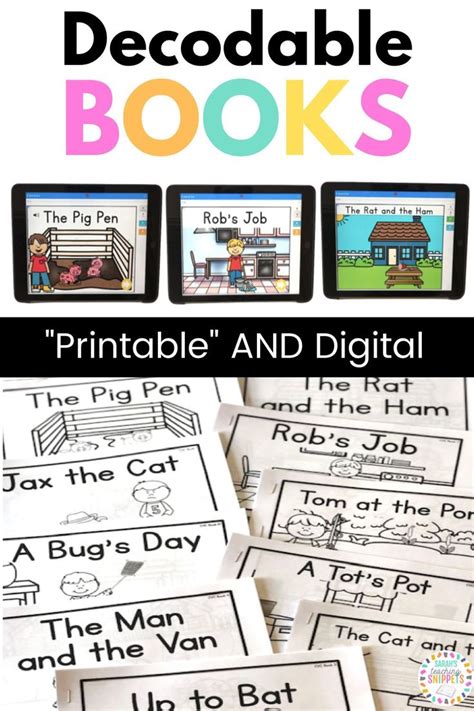 10 Decodable Books Using Cvc Words Perfect For Beginning Or Struggling