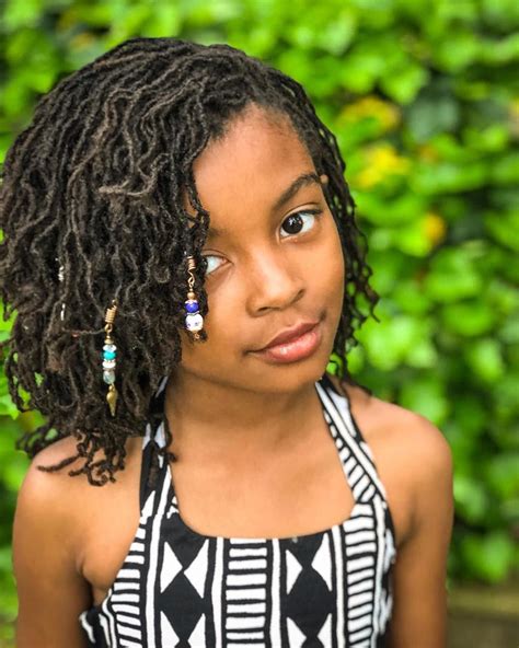 Lovely Little Locs On Instagram Every Girls Deserves Jewels For Their