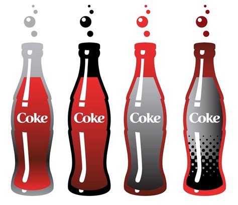 Three Different Types Of Coke Bottles