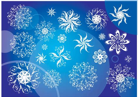 Free Vector Snowflakes - Download Free Vector Art, Stock Graphics & Images