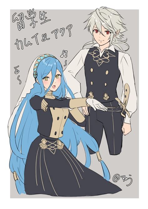 Corrin Azura And Corrin Fire Emblem And More Drawn By Snow