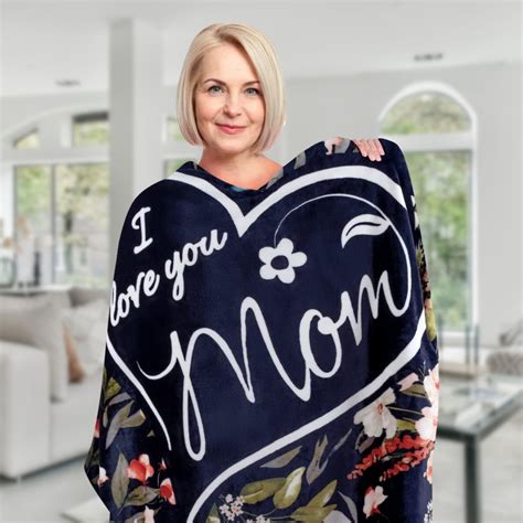 wrap your mom with love from buttertree blankets it s free at last