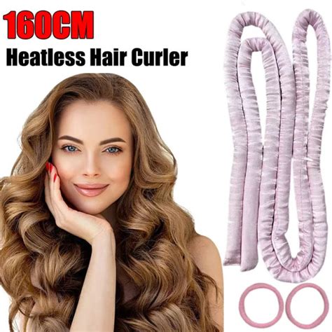 No Heat Hair Curlers Lazy Hair Rollers Heatless Curling Rod Headband