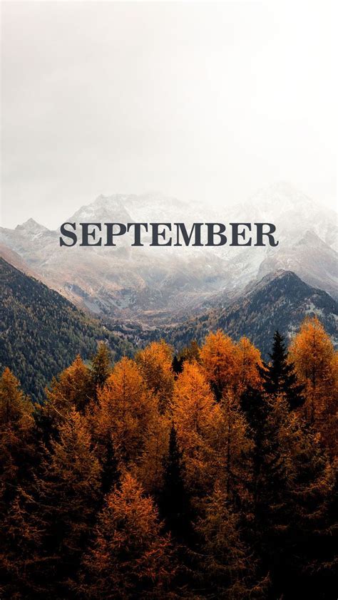 September Aesthetic Desktop Wallpaper
