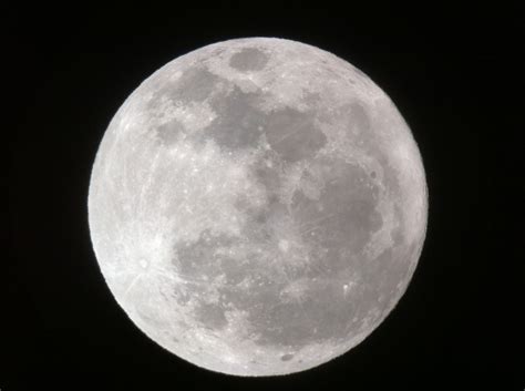 Full Moon Dominates Planet Filled Night Sky Tonight Space