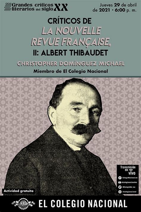 Collaborateur De La Nouvelle Revue Française - Críticos de la Nouvelle Revue Française, II: Albert Thibaudet