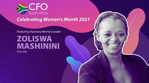 Visionary Woman Leader Zoliswa Mashinini Isnt Just The Cfo Of G4s