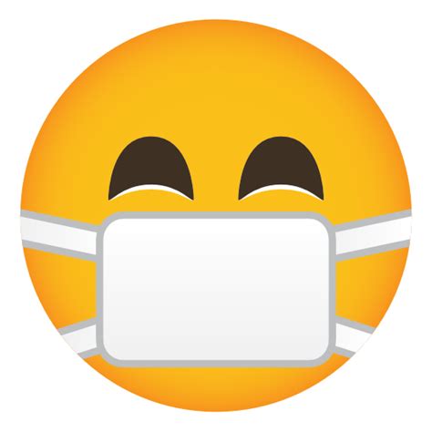 Phone Emoji Sticker Surgical Mask