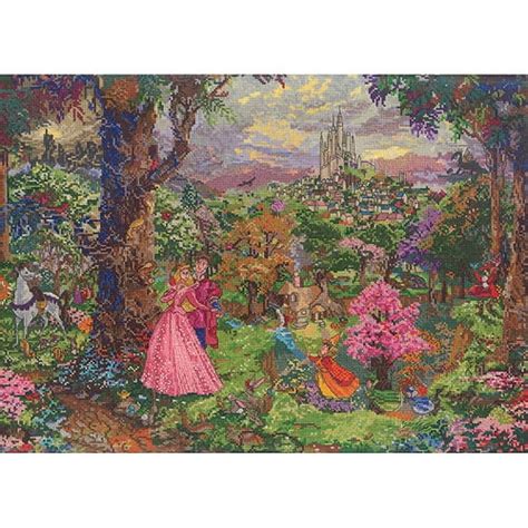 Disney Dreams Collection By Thomas Kinkade Sleeping Beauty 16 X 12