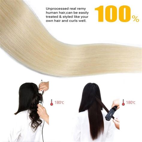 A Blonde Tape In Remy Human Hair Extensions Pcs