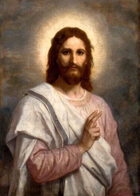 Heinrich Hofmann Jesus Christ At 33 Antique 159 Art Print Fabric