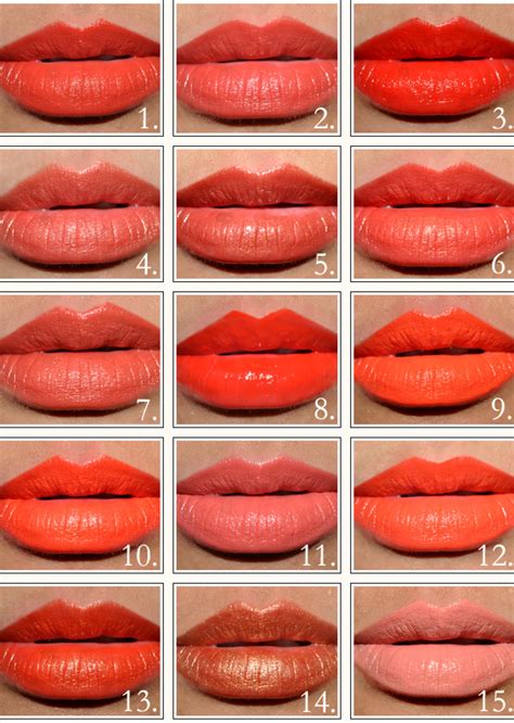 The Summer Season Orange Lipsticks And Lipglosses Round Up