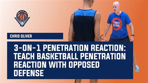 3 On 1 Penetration Reaction How To Teach Basketball Penetration