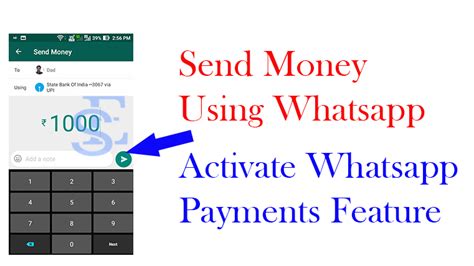 How To Activate Whatsapp Payments And How To Send Money In Whatsapp