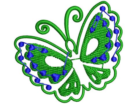 Butterfly Embroidery Free Machine Digitizing 23