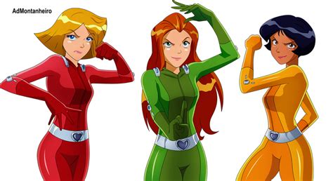 Commission Clover Sam And Alex By Admontanheiro On Deviantart Totally Spies Animation Film
