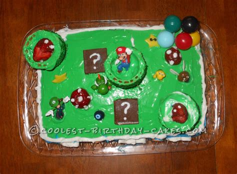 His toy collection is a mix of all the popular television/movie characters and latest trends. Cool Mario-Themed Cake for 6-Year-Old Boy | More Themed ...