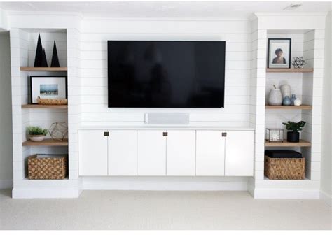 Pin by Rachel Mospan on Basement | Ikea built in, Built in tv wall unit, Built in entertainment 